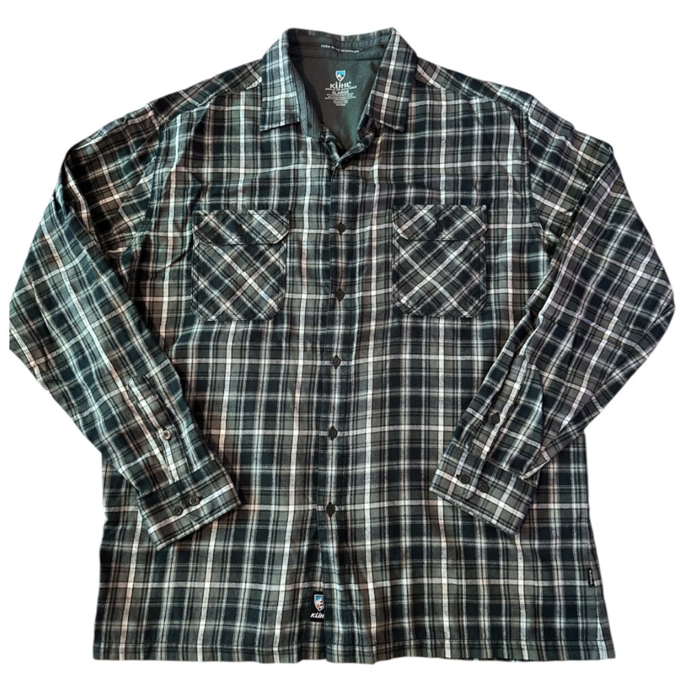 KÜHL | KUHL Men’s Plaid Button Up Hiking/Outdoor Shirt